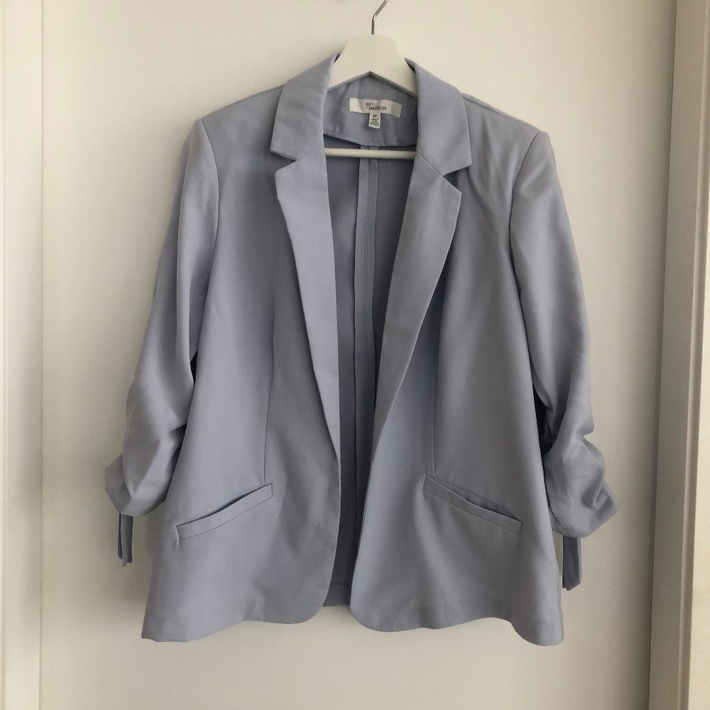 89th + Madison Blazerin Cool Sky (light blue)